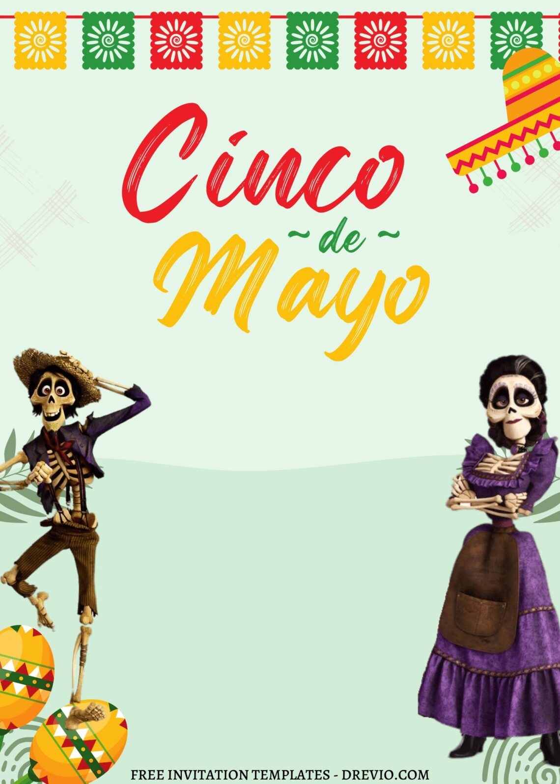free cinco de mayo invitation templates
