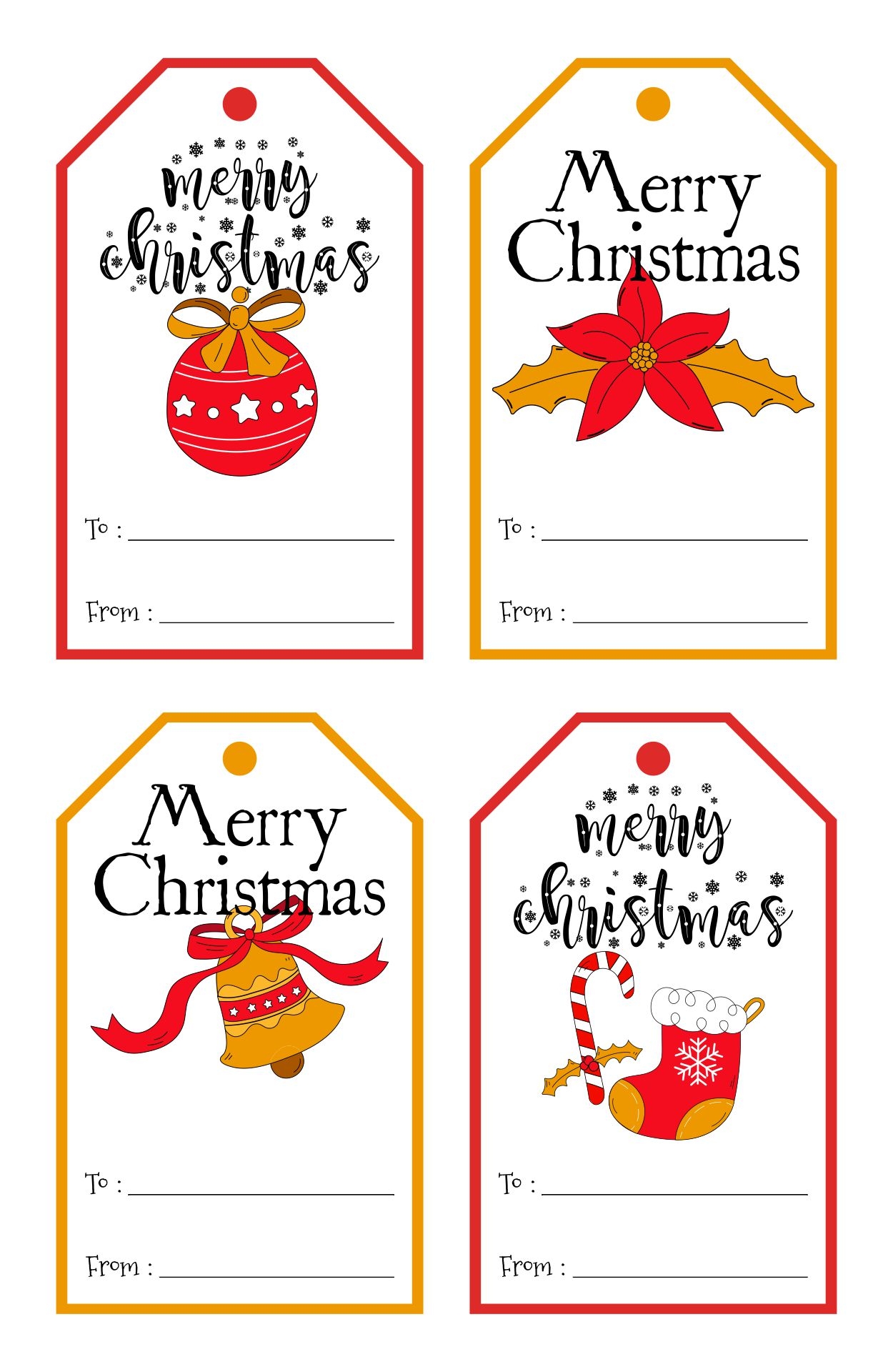free printable christmas templates
