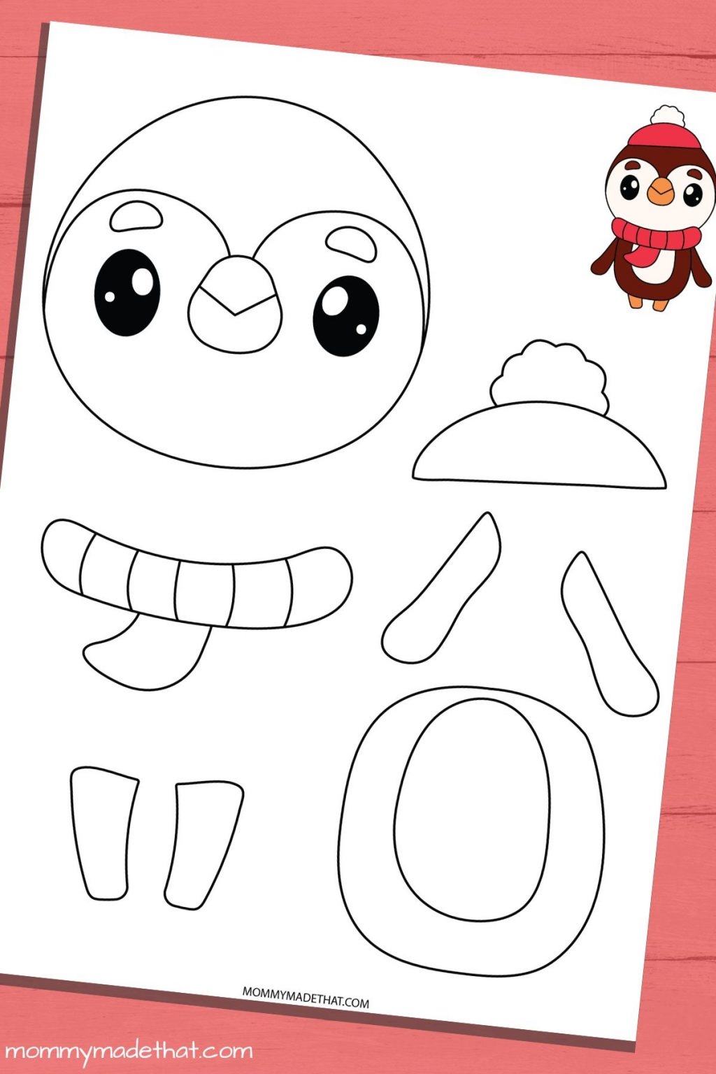 printable christmas crafts for toddlers