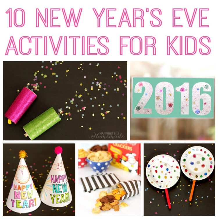 new year's eve activities for kids printable