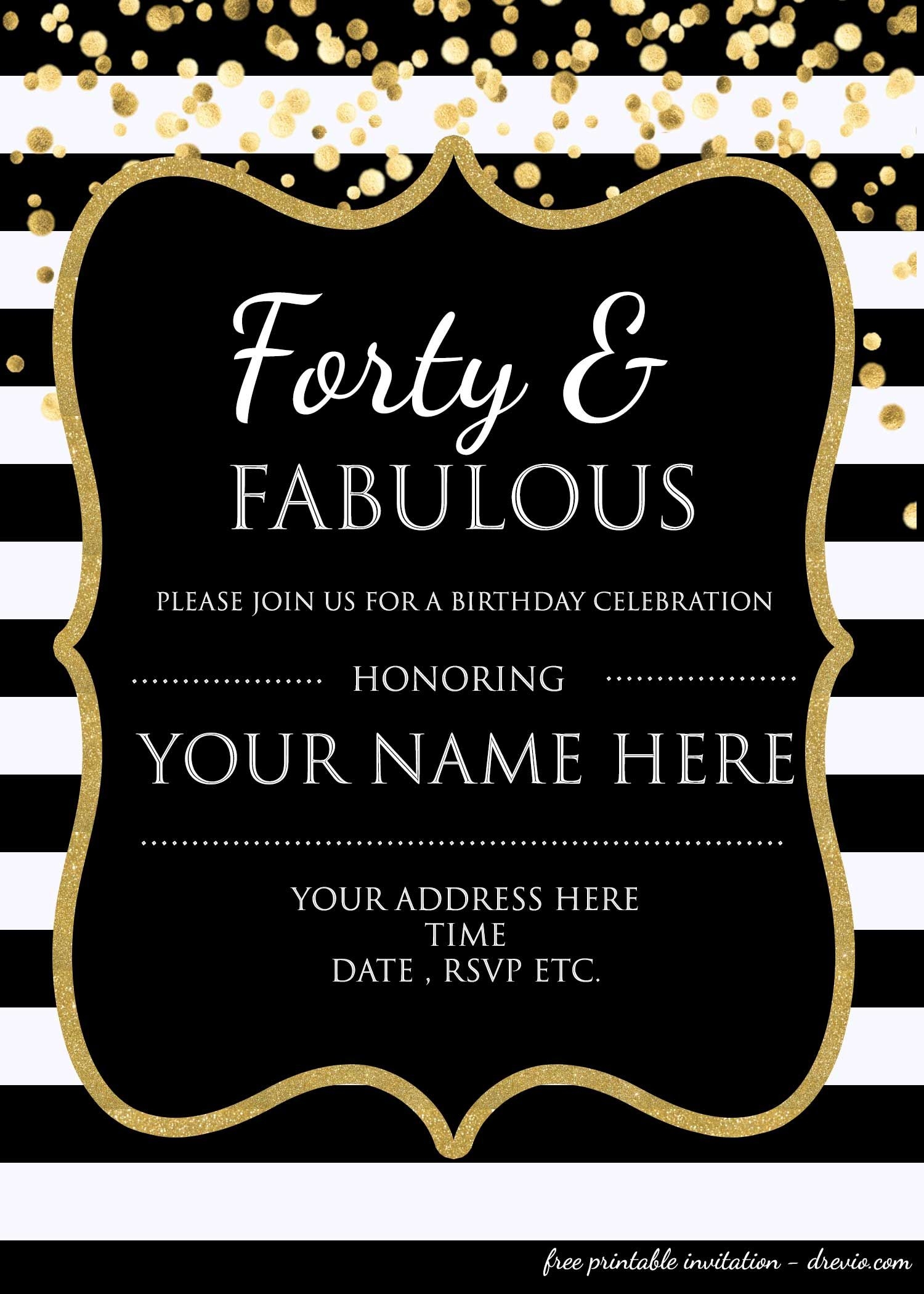 invite templates free