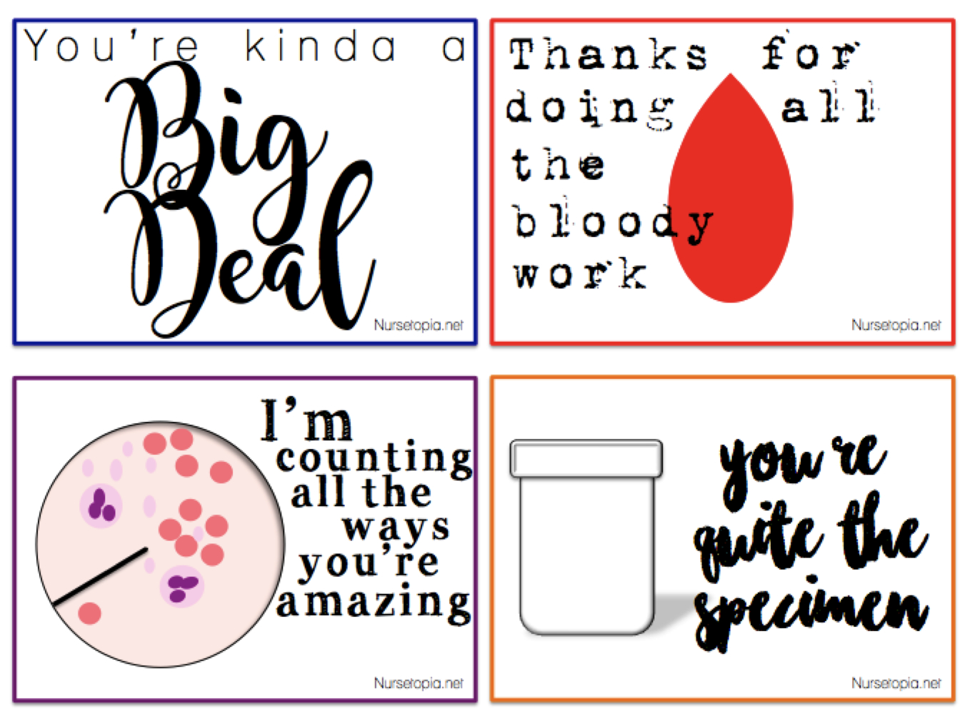 11 Best Photos Of Nurse Appreciation Week Cards Printable Free Nurses