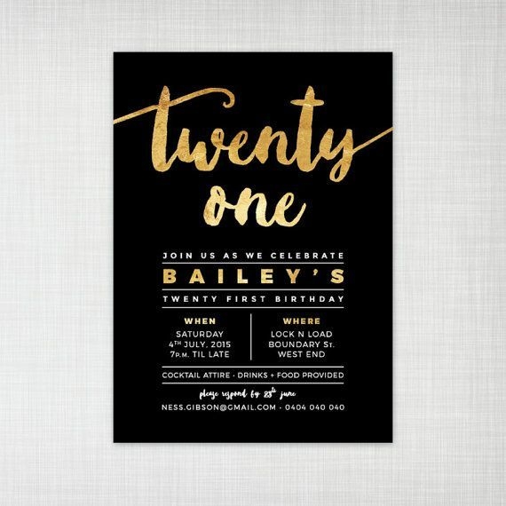 12 Aesthetic 22nd Birthday Invitation Templates For Free Birthday 