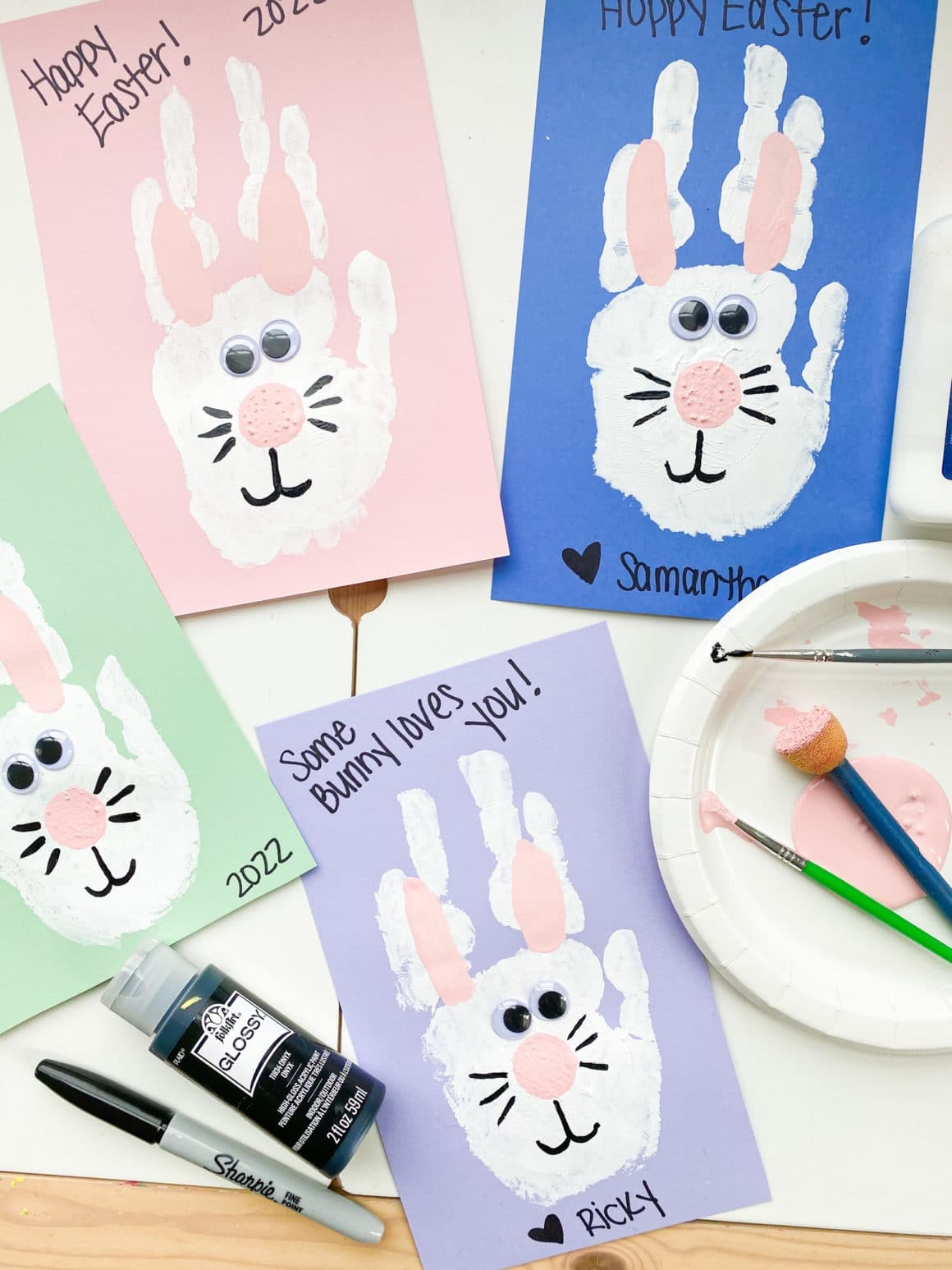 easter bunny crafts for toddlers printable