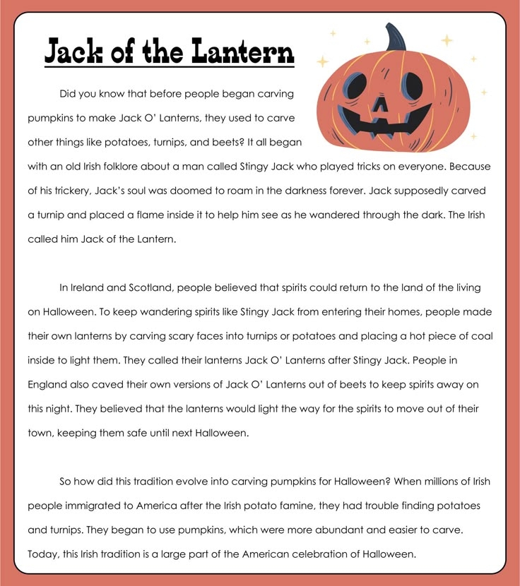 15 Best Printable Halloween Stories PDF For Free At Printablee