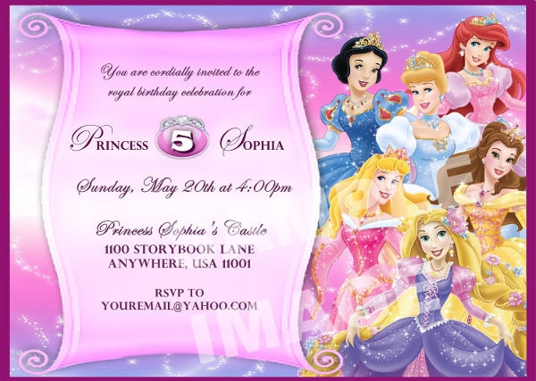 15 Disney Invitation Designs Templates PSD AI