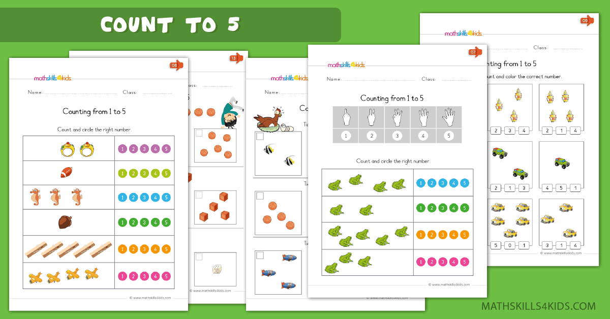 kindergarten math worksheets pdf