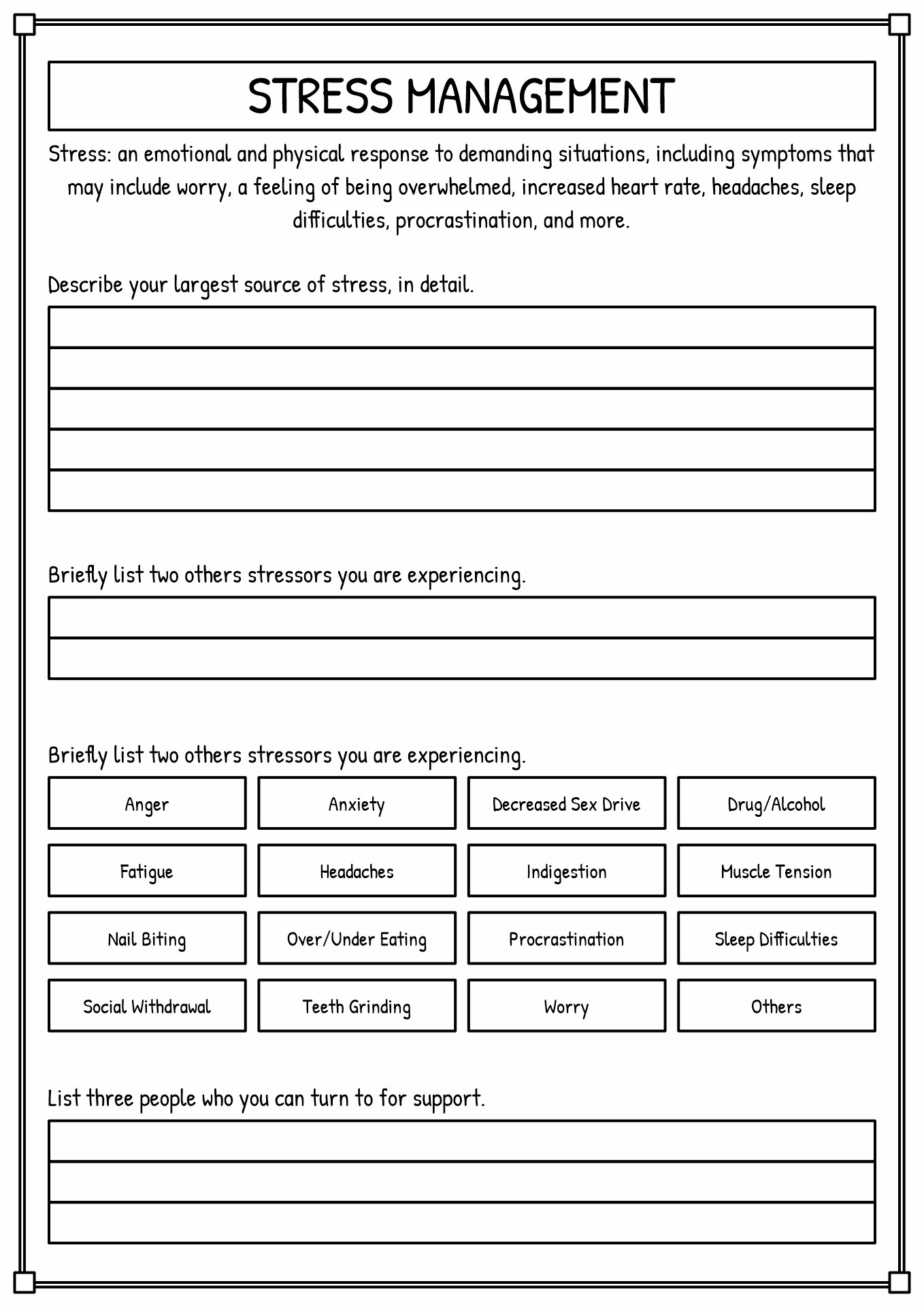 17 CBT Coping Skills Worksheets Free PDF At Worksheeto 