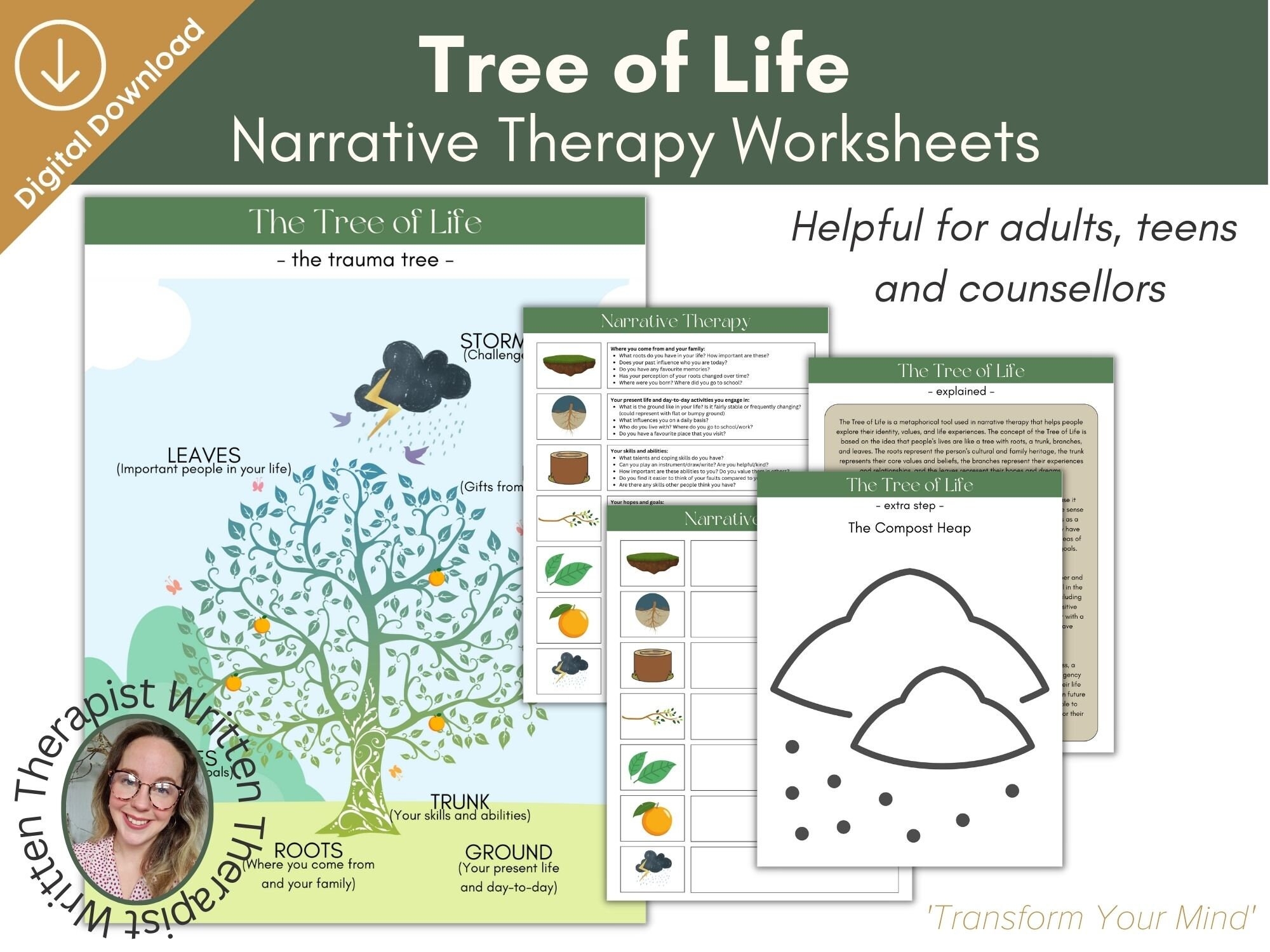 narrative therapy worksheets