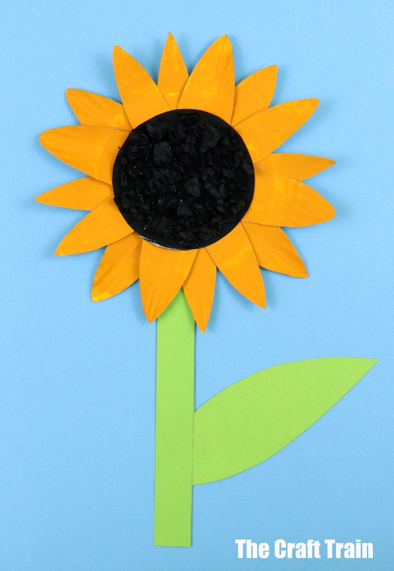 19 Easy Sunflower Crafts Kiwi Plums
