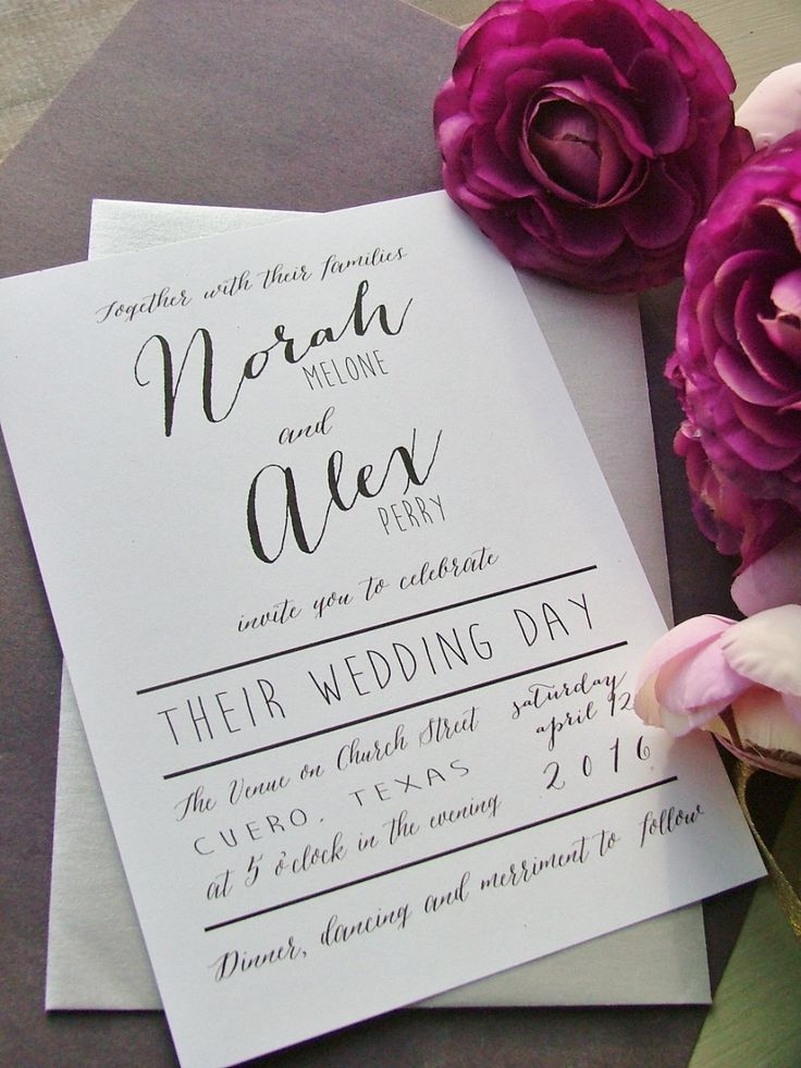 fun wedding invitation wording templates