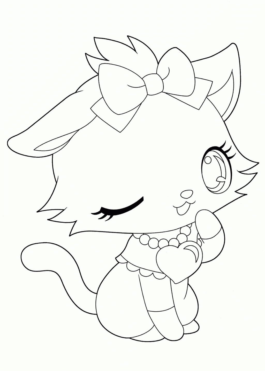 Anime Printable Coloring Pages