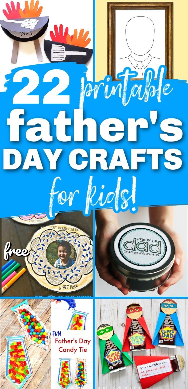 22 Printable Father 39 s Day Crafts And Cards For Kids Of All Ages 2022