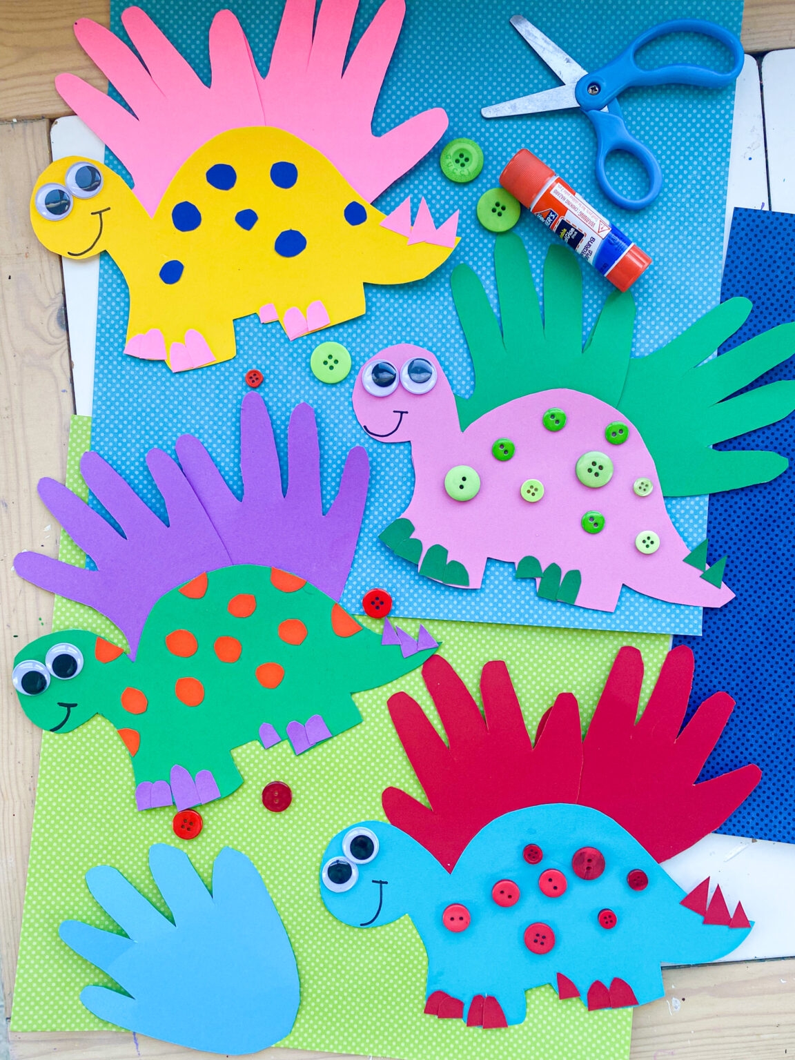 dinosaur crafts for toddlers printable