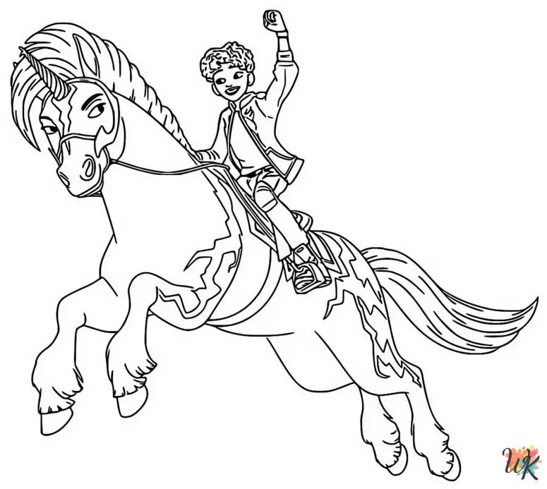 Unicorn Academy Coloring Pages