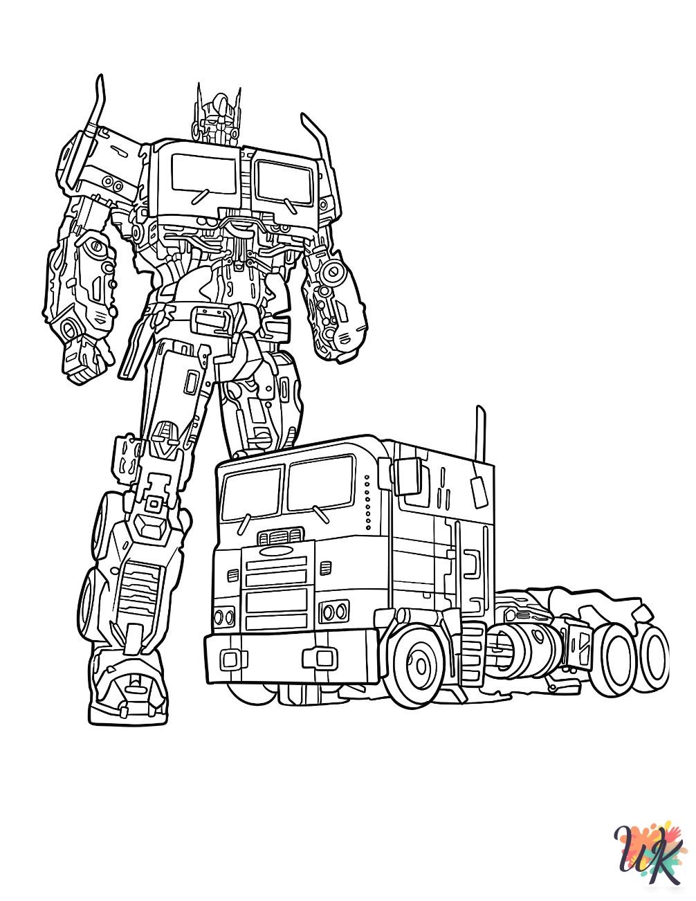 26 Optimus Prime Coloring Pages For Kids ColoringPagesWK