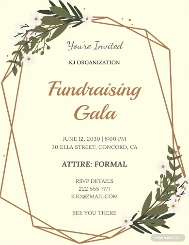 27 Fundraising Invitation Templates Word PSD AI EPS