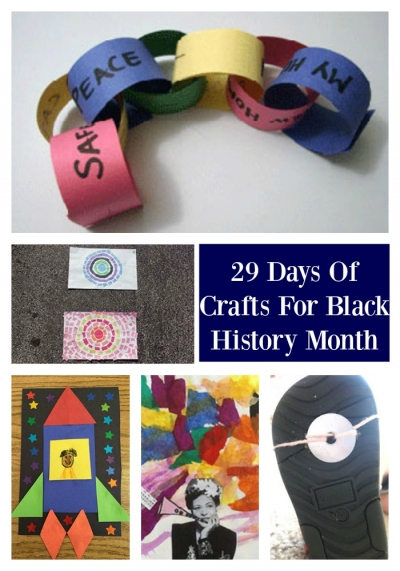 29 Days Of Crafts For Black History Month Black History Month Crafts