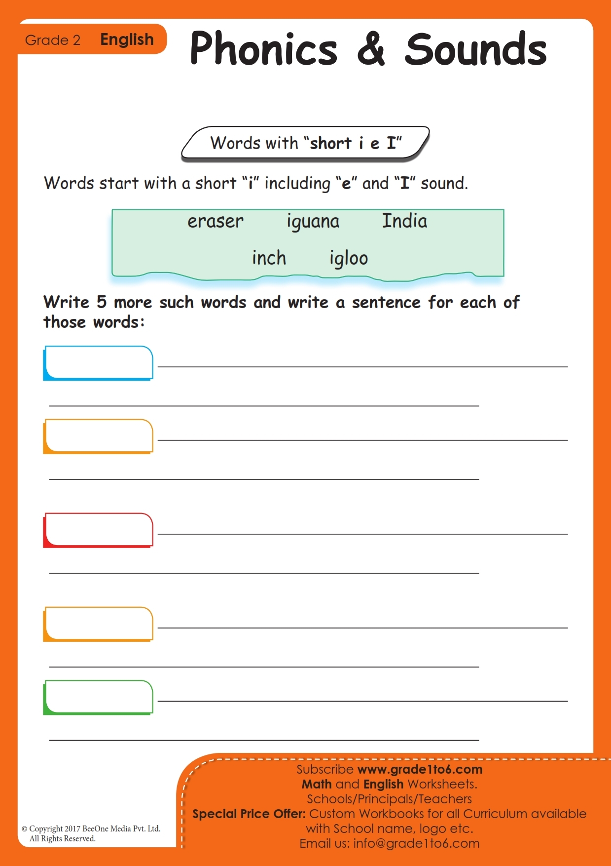 2nd Grade Free Printable Phonics Worksheets Worksheets Library