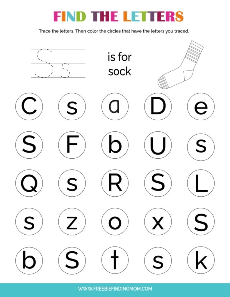 3 Preschool Letter S Worksheets Free Printables PDF Downloads 