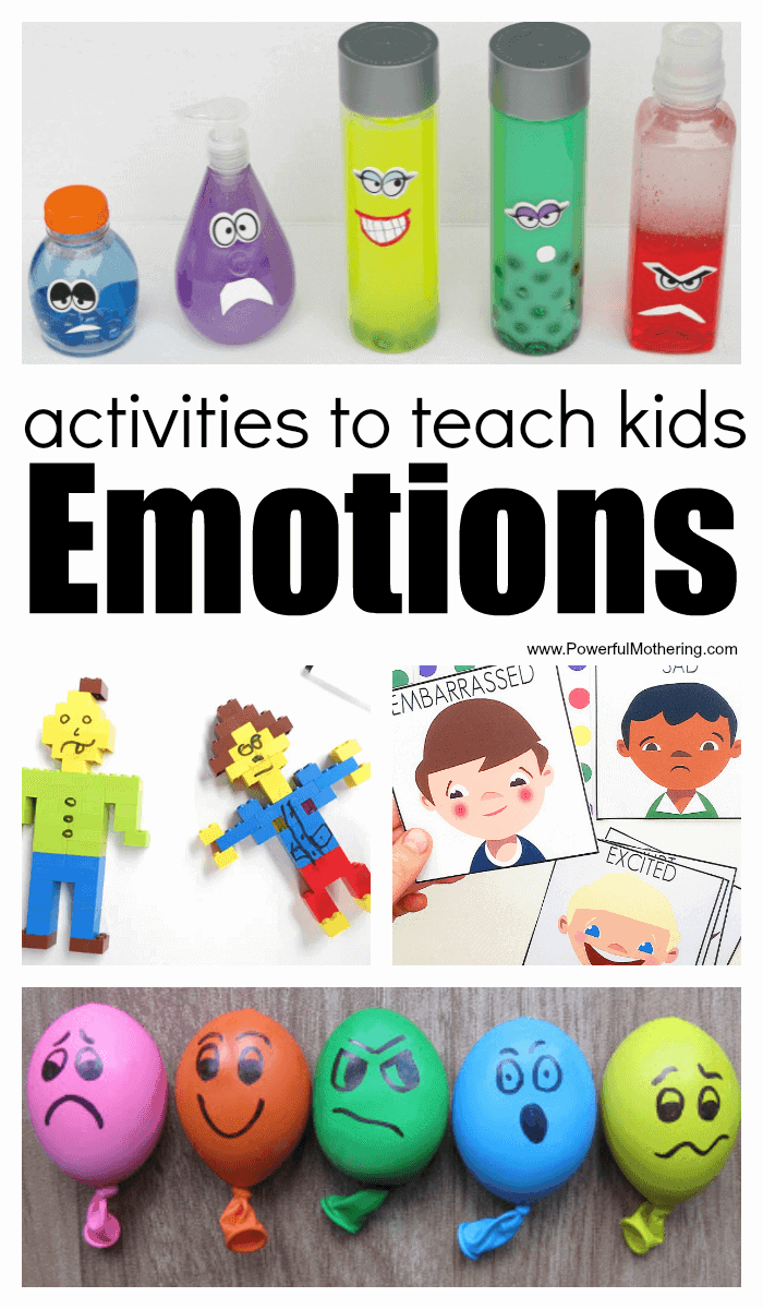 30 Activities And FREE Printables That Teach Emotions For Kids 