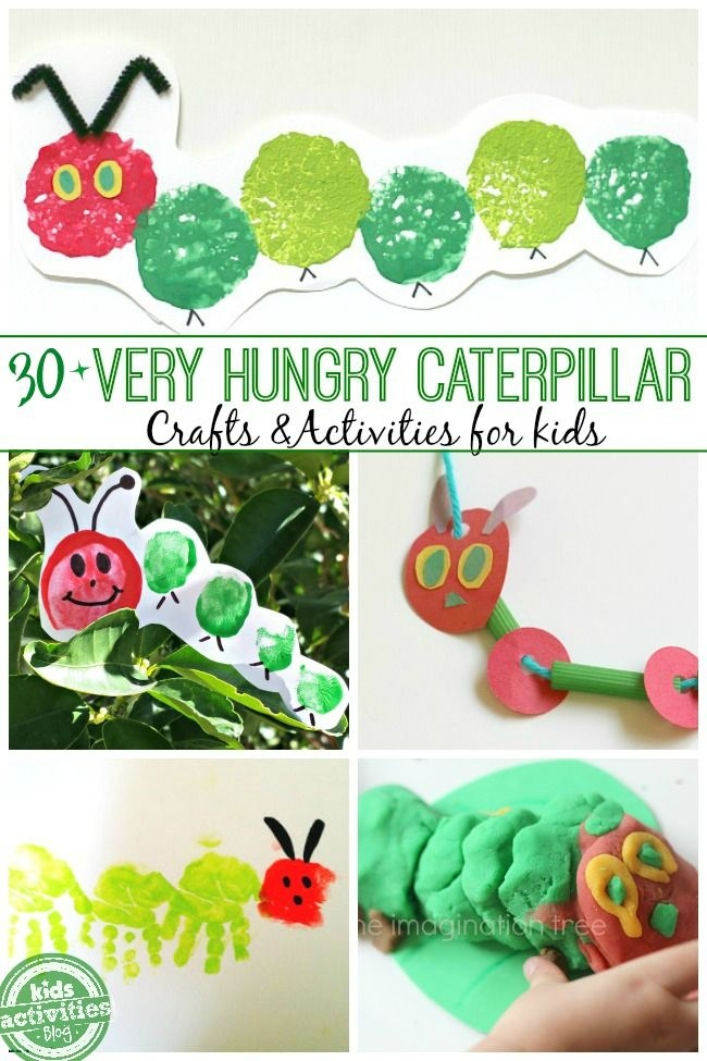 30 Very Hungry Caterpillar Crafts And Activities For Kids Hungry