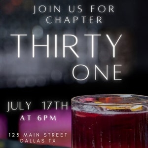 31st birthday invitation templates