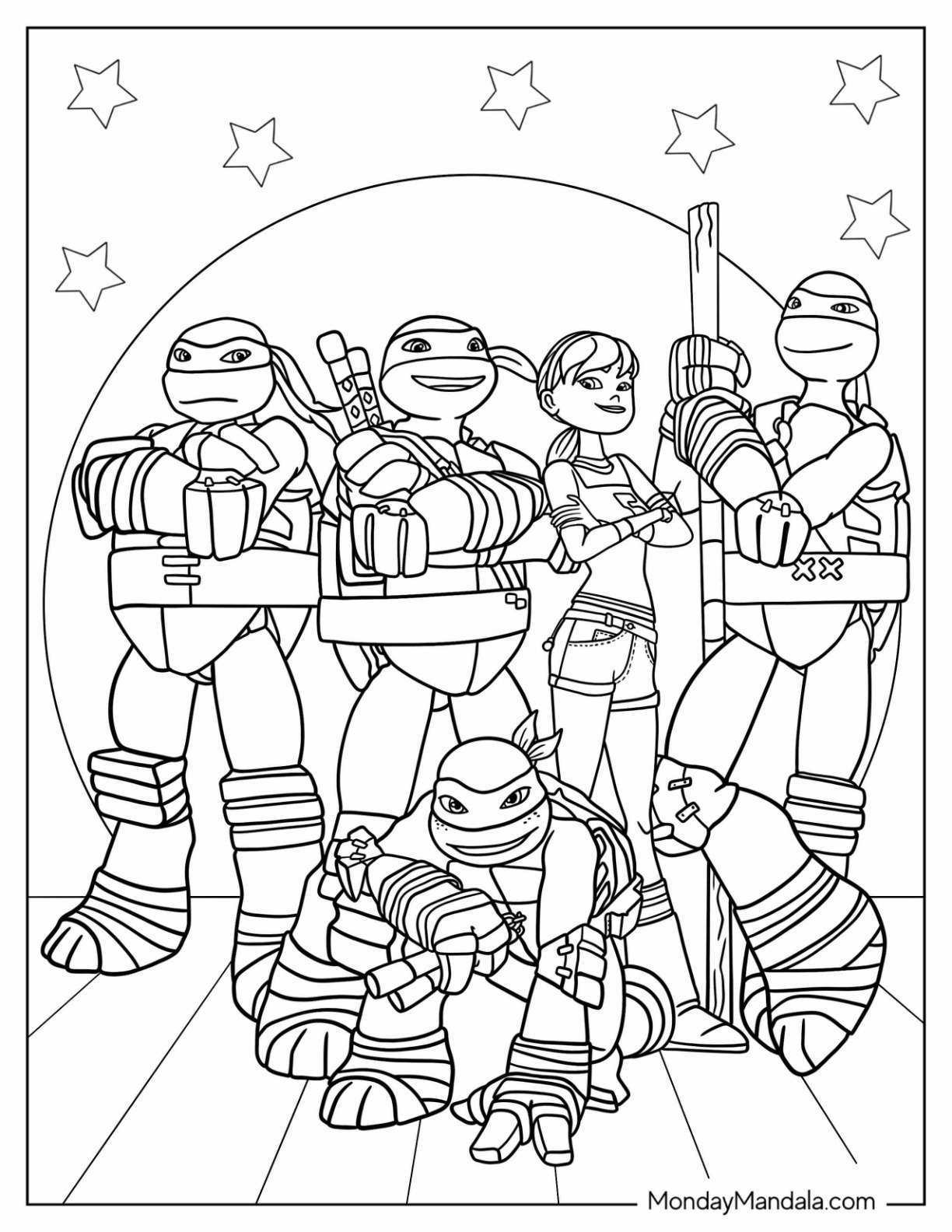 34 Ninja Turtles Coloring Pages Free PDF Printables 30 Ninja Turtles 