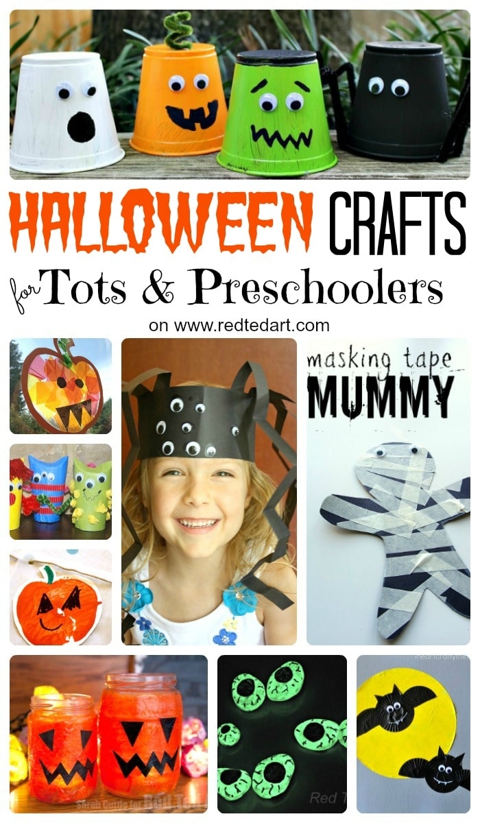 printable halloween crafts for toddlers