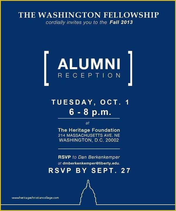 alumni invitation templates free