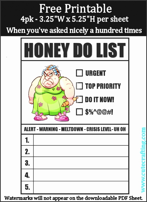 5 Honey Do List Template SampleTemplatess SampleTemplatess To Do List