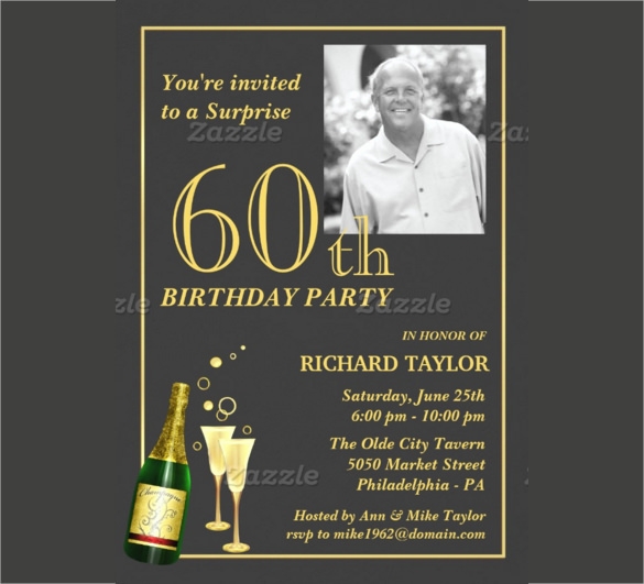60th Birthday Invitations Template Lovely 20 Ideas 60th Birthday Party