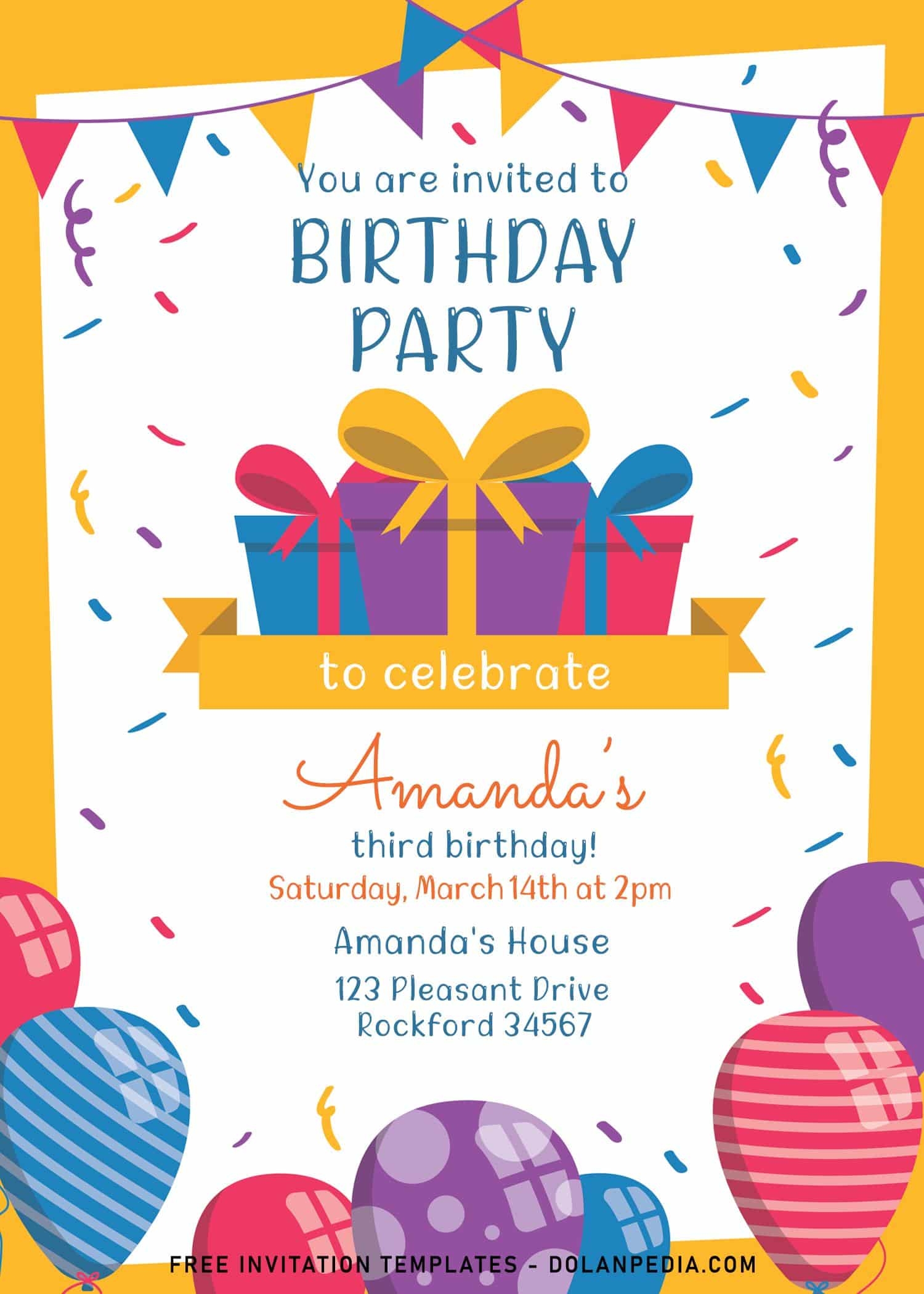fun invitation templates