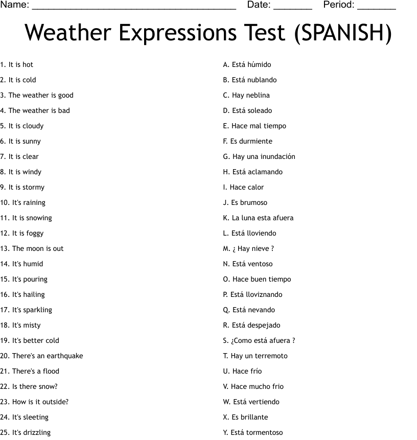 printable spanish worksheets for beginners pdf