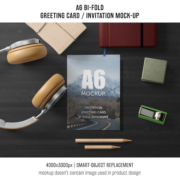 a6 invitation template
