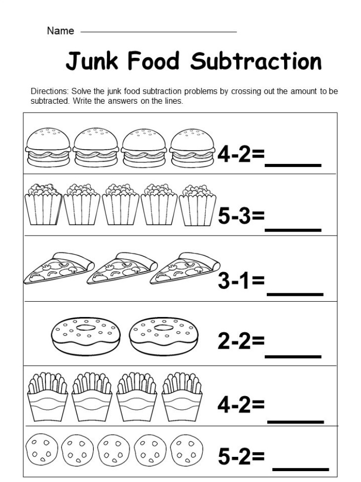 free addition and subtraction worksheets