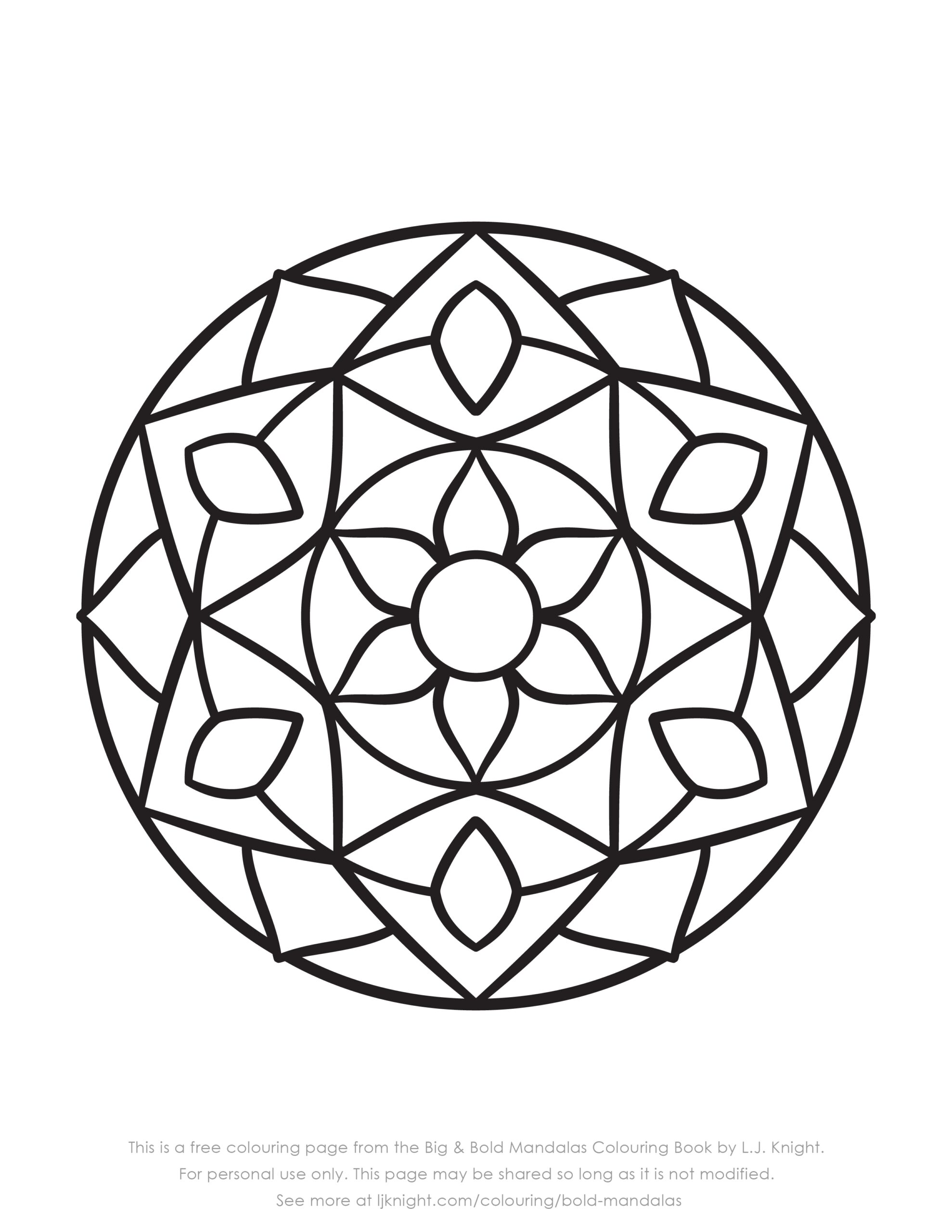 Bold Coloring Pages
