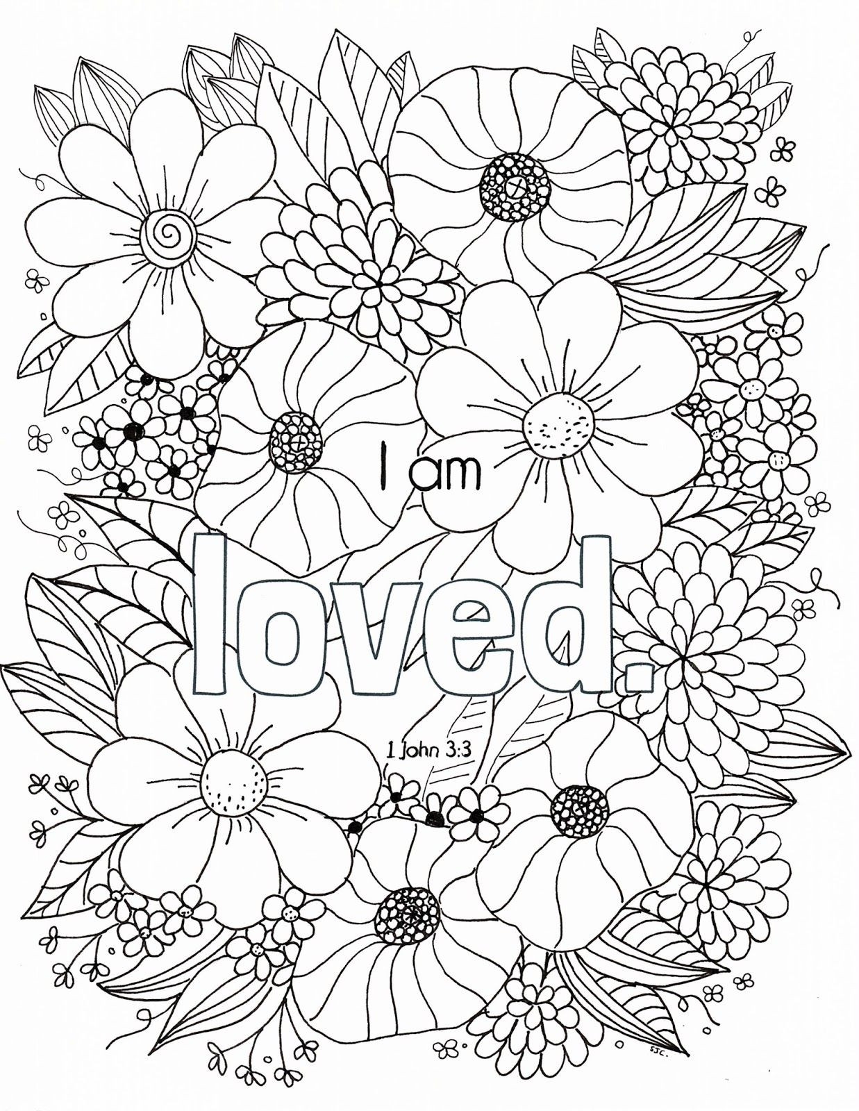 Bible Scripture Coloring Pages