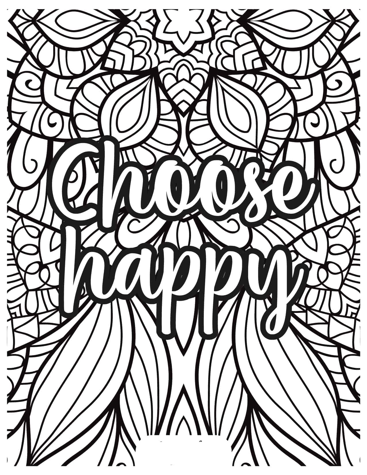 Coloring Page Adult