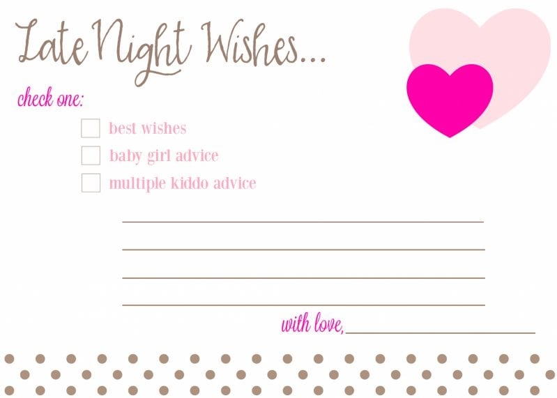 printable advice cards for parents to be
