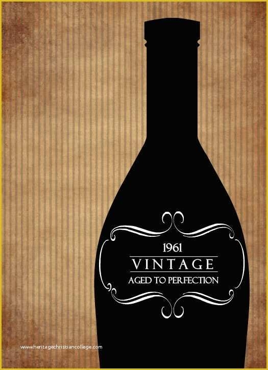 aged to perfection invitation template