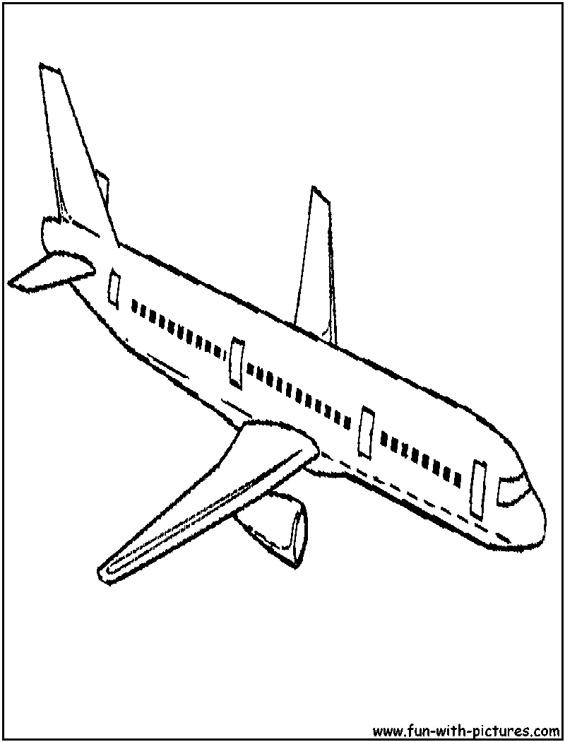 Coloring Pages Of Airplanes