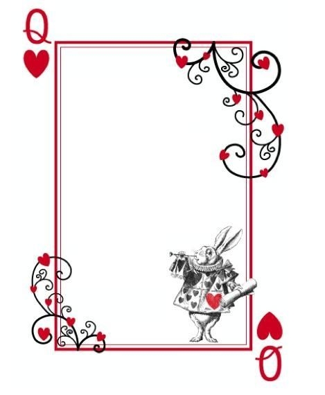 Alice In Wonderland Party Invitations Template DocTemplates