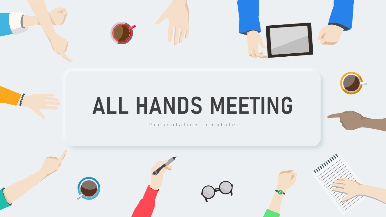 All Hands Meeting PowerPoint Template