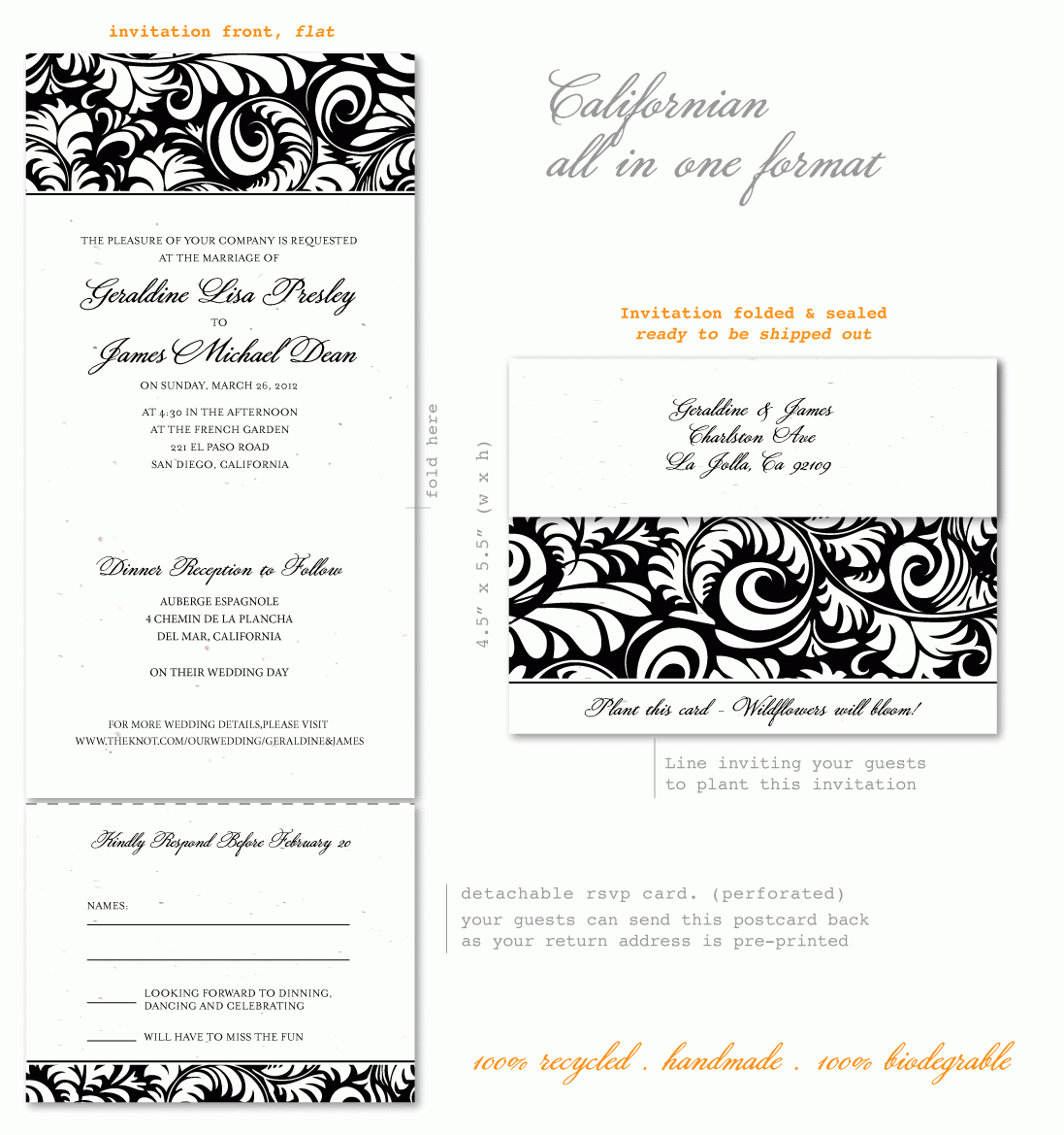 All In One Invitation Template