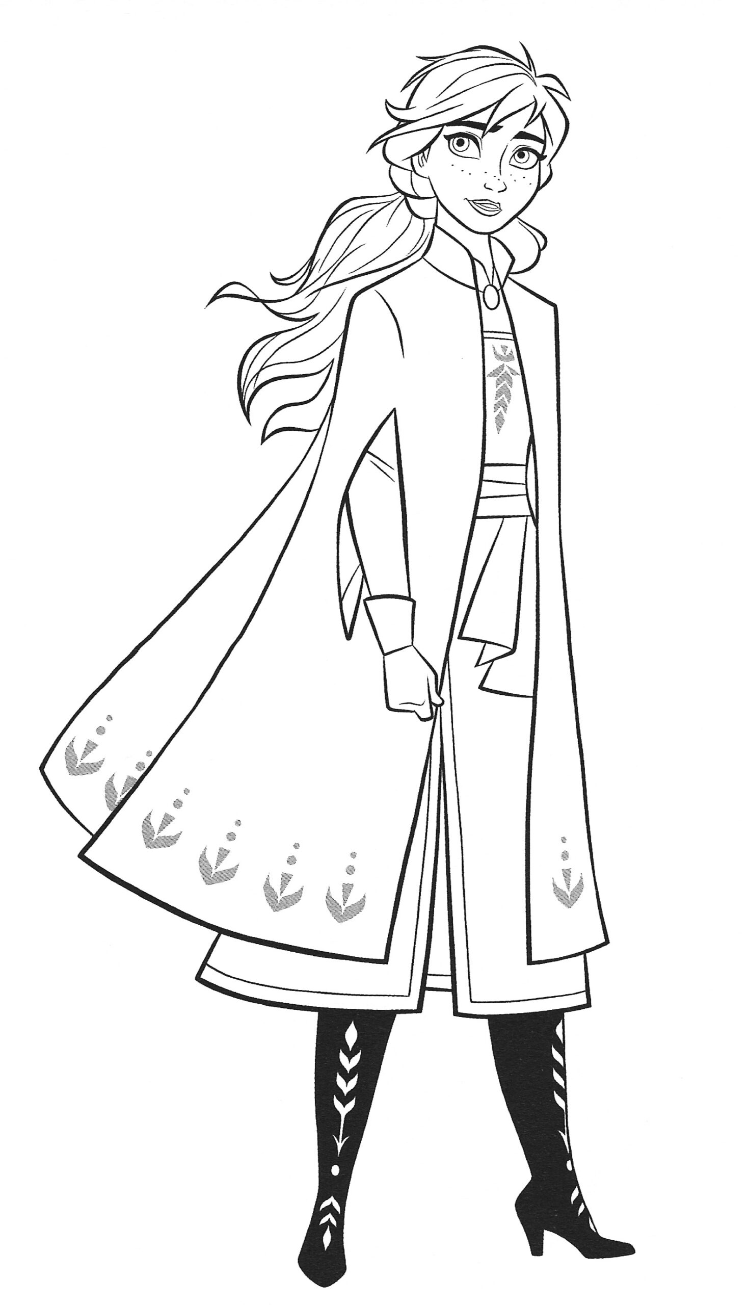 Anna Frozen Free Coloring Pages Coloring Pages