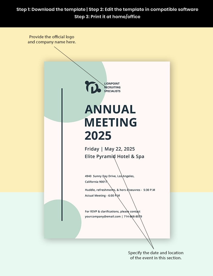 email meeting invitation template
