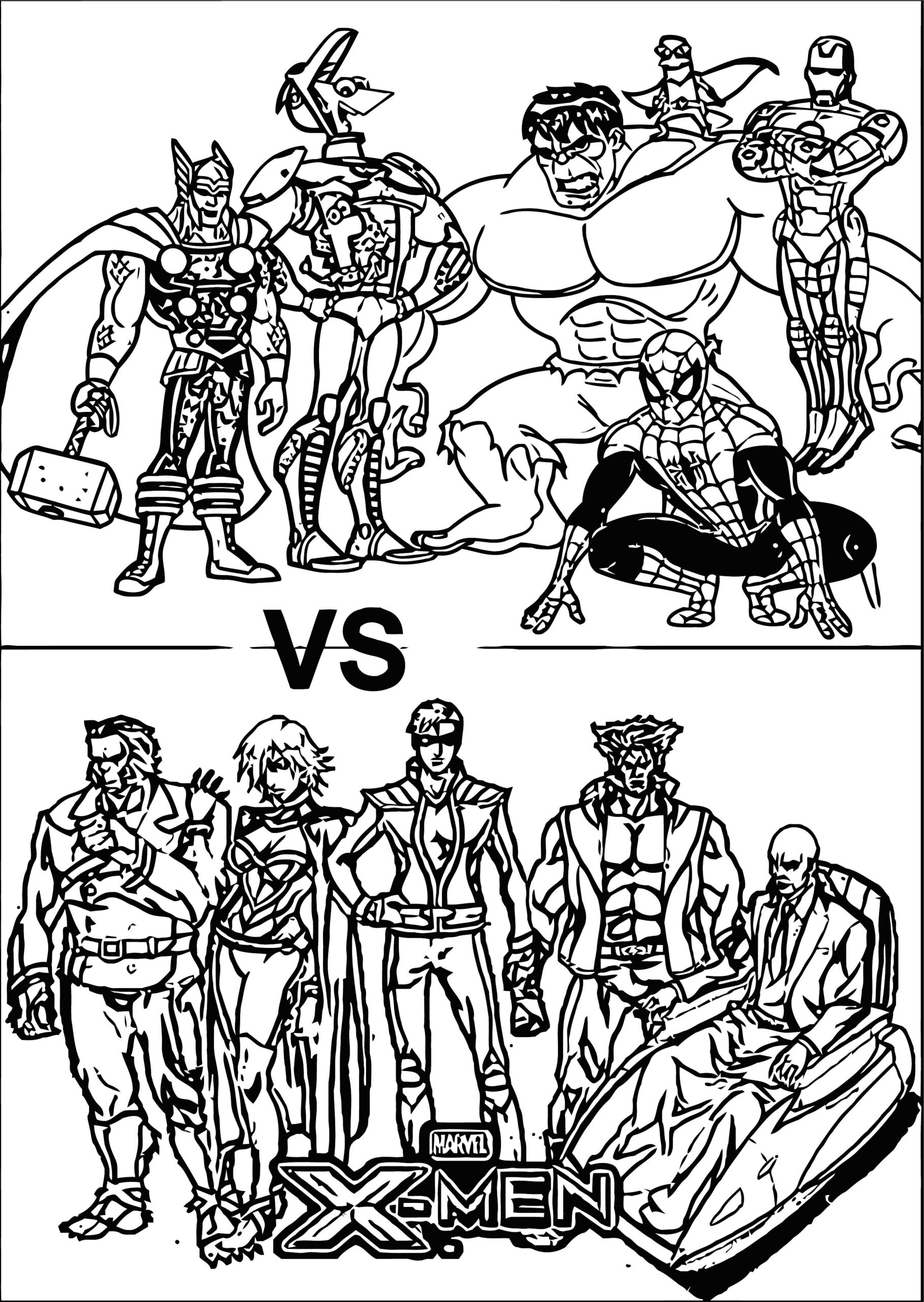 Avengers Coloring Page 126 Wecoloringpage