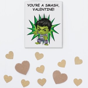 printable avengers valentines cards