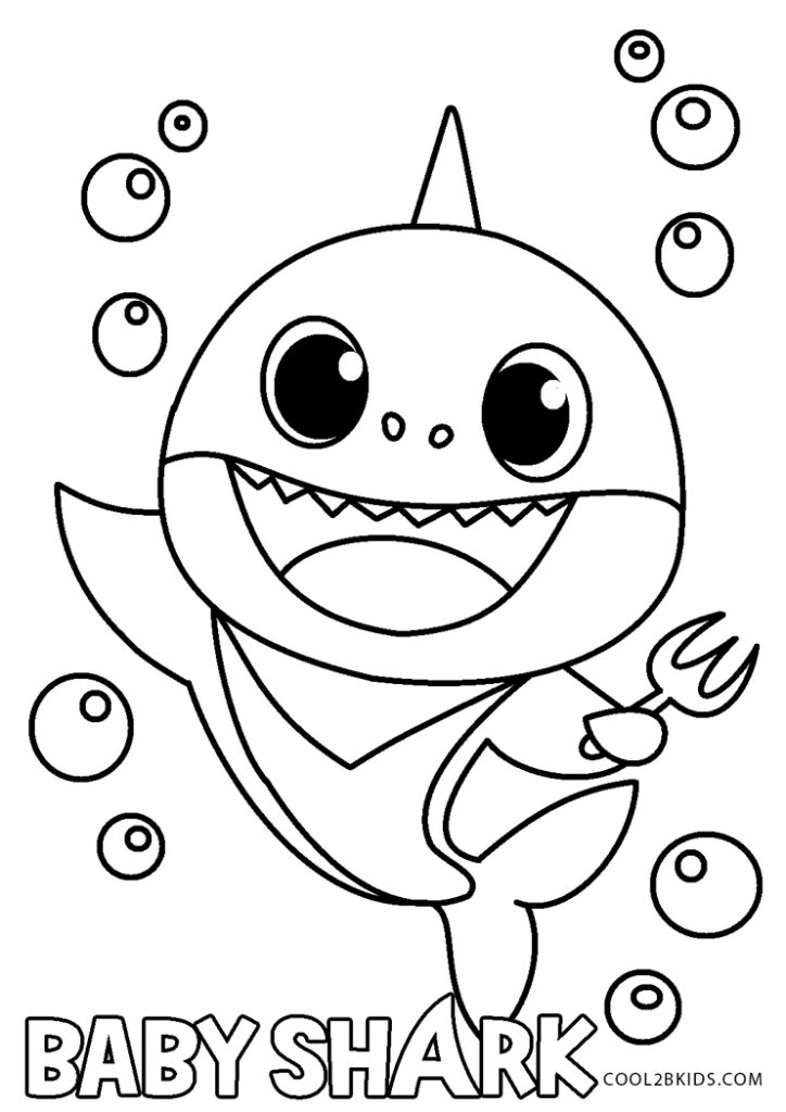 Shark Coloring Pages Printable